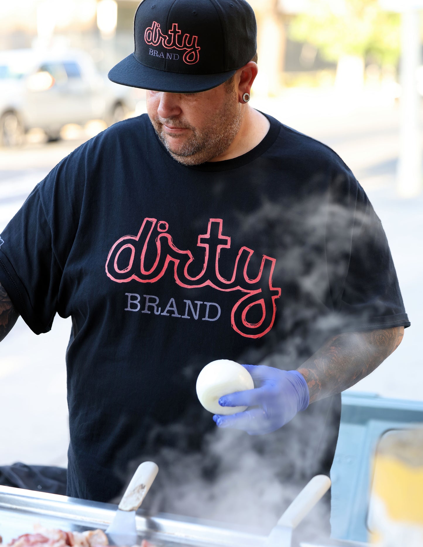 drty WRK - Alt Logo Snapback