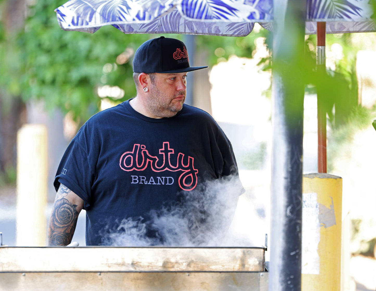 drty WRK - ALT LOGO - Heavyweight Tee