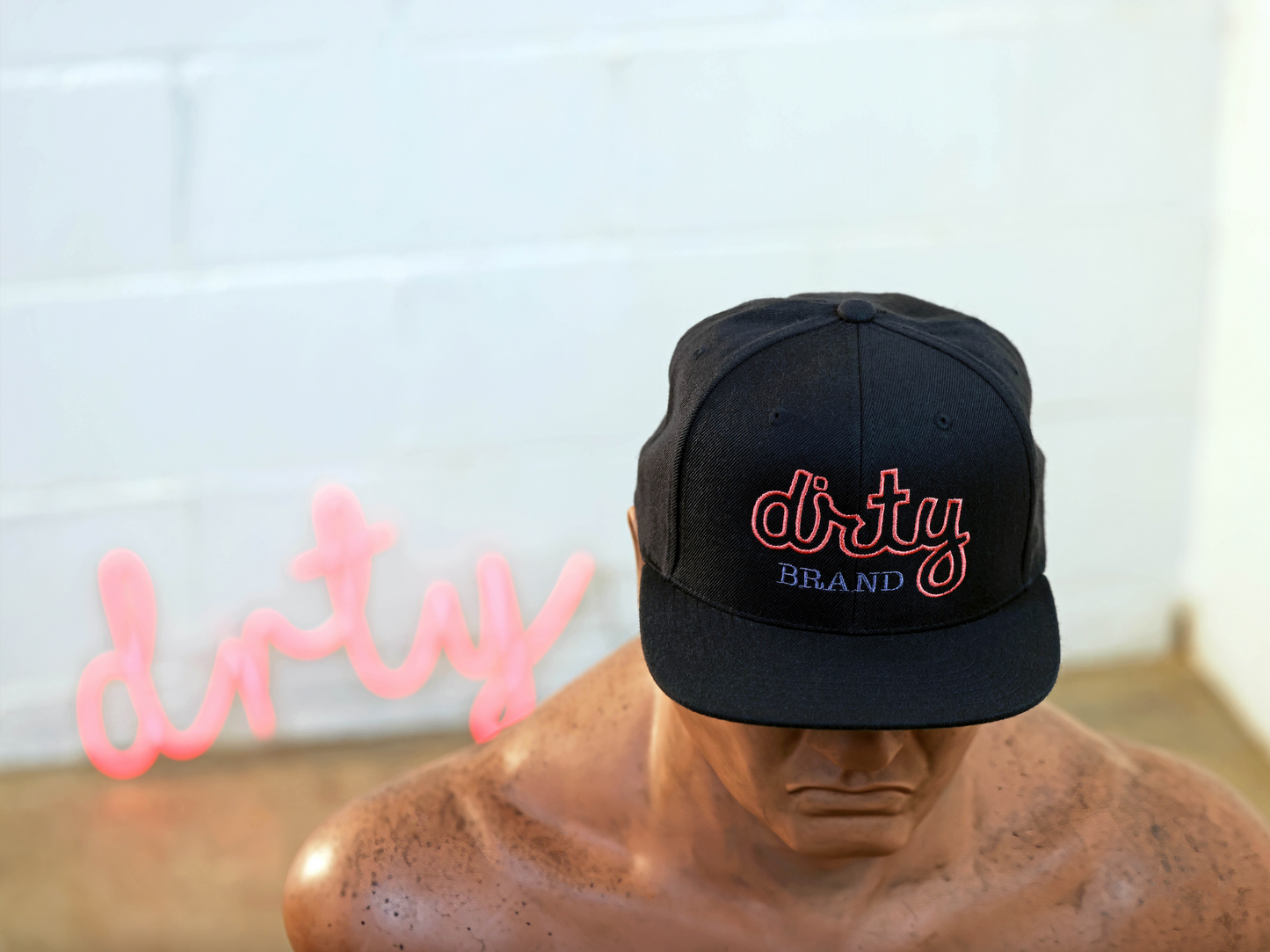 drty WRK - Alt Logo Snapback
