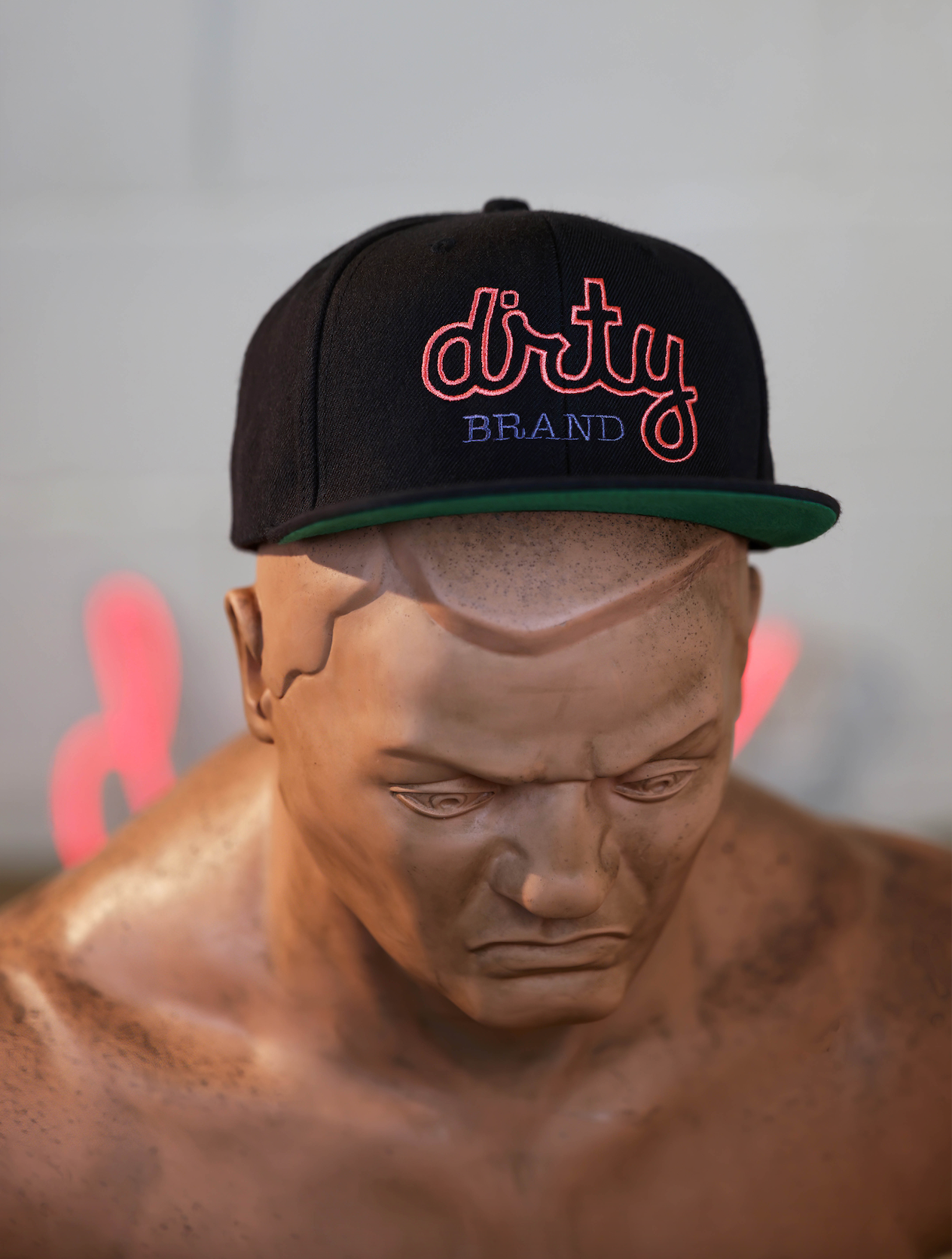 drty WRK - Alt Logo Snapback