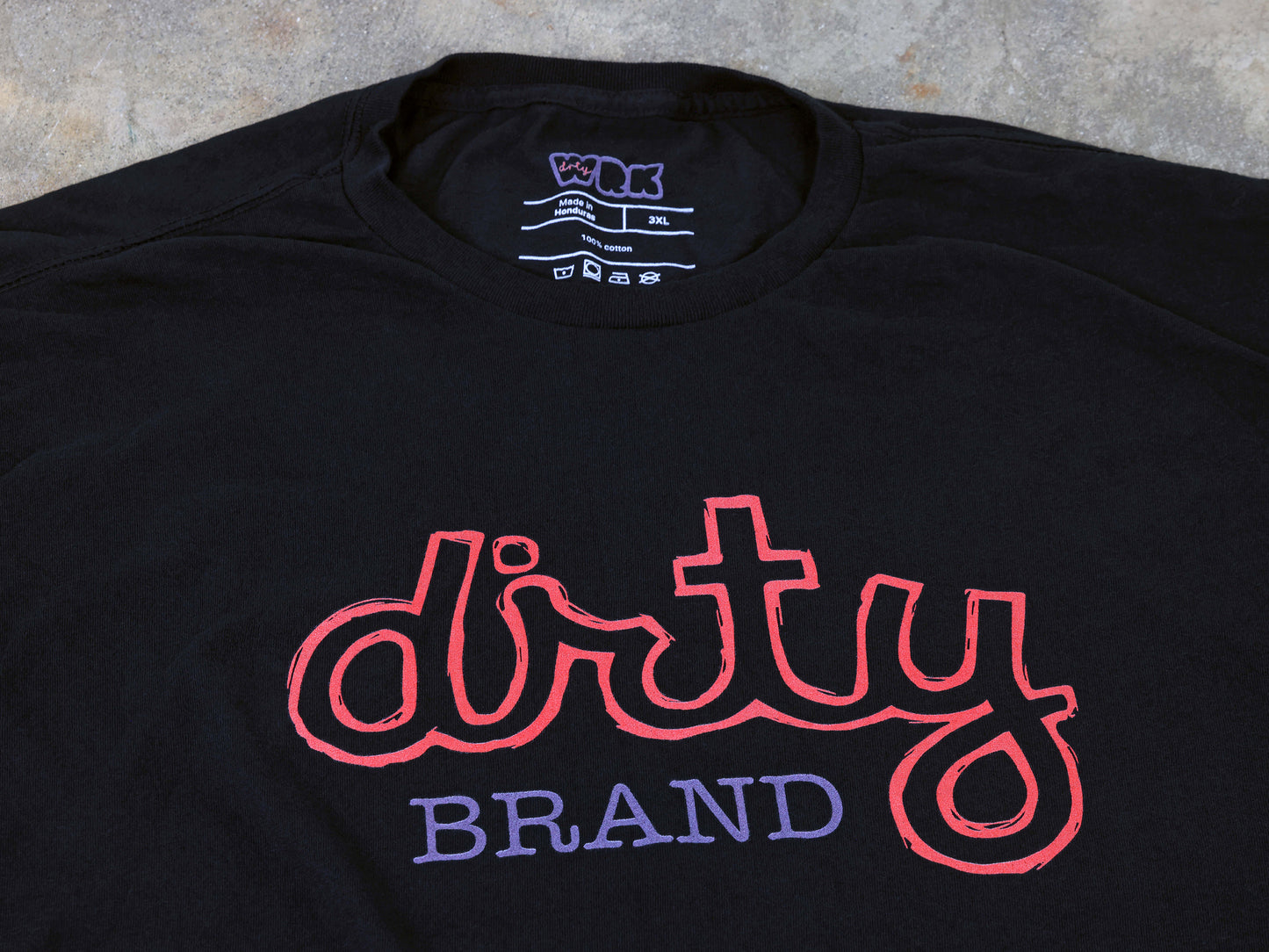 drty WRK - ALT LOGO - Heavyweight Tee